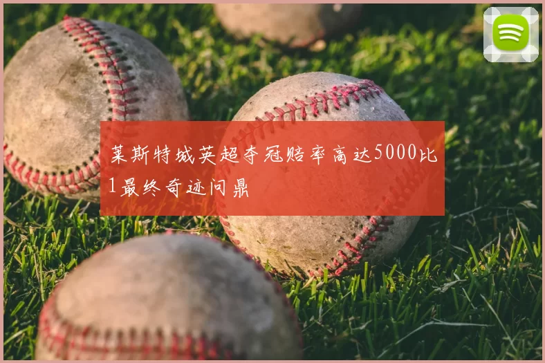 莱斯特城英超夺冠赔率高达5000比1最终奇迹问鼎
